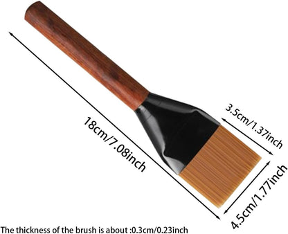 ccuzs Car Cleaning Brush, Interior Detailing Tool, Soft Bristle Dust Brush, Multi-Purpose Auto Cleaner, Ensured to Withstand Frequent Use, Made of Wood Material