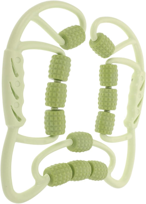 Toyvian Anello di Massaggio Muscolare Accessori Yoga per Donna tappetini per l'allenamento a casa Attrezzature per la burattatura Cinturino Elastico per Le Gambe Tappeto Yoga Spesso Verde
