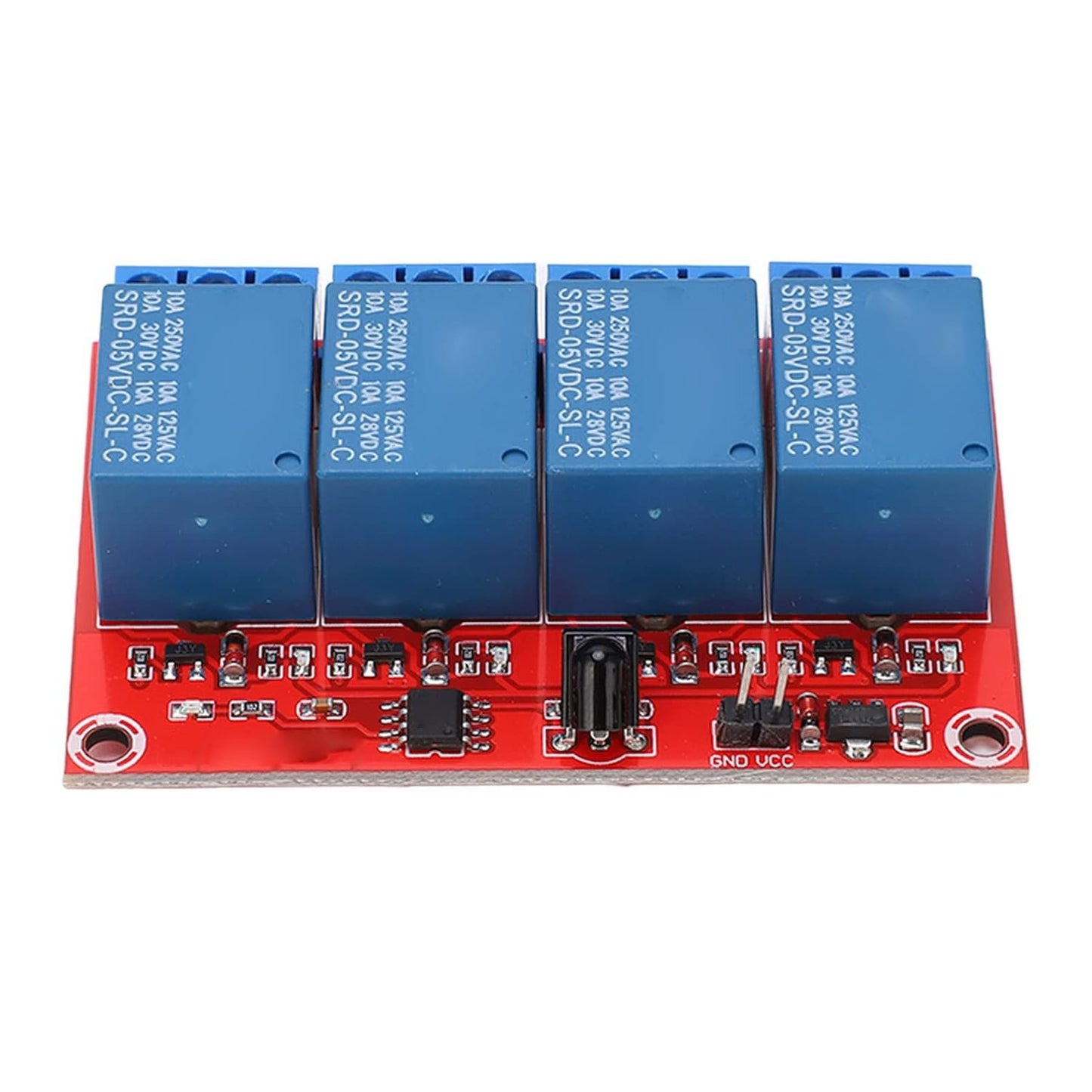 4 Channel Relay Module Infrared Remote Control Switch Set for Home Automation System (5V)