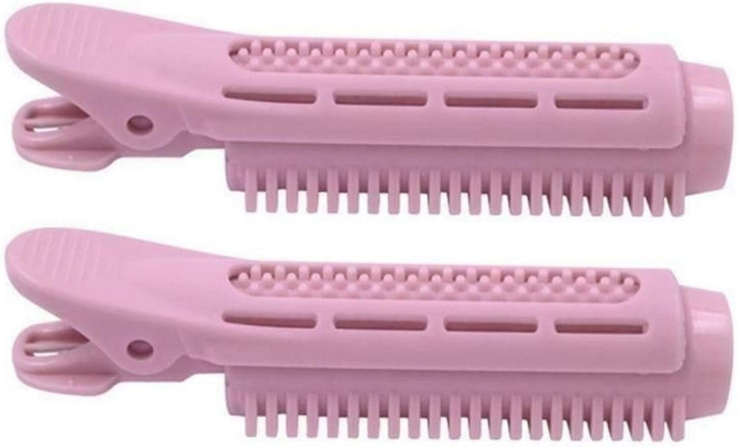 Bigodini,Heatless Hair Curler Le radici dei bigodini rulli dei capelli dell'onda Formers volumizzante Fluffy clip che designa attrezzo 8pcs Cura dei capelli (Size : 8PCS Pink)