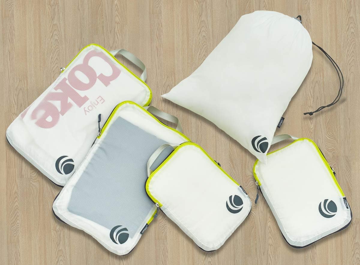 Cipway Compression Packing Cubes for Travel-Expandable Luggage Organizer Set Pack More in Less Space,Travel Gear Accessories