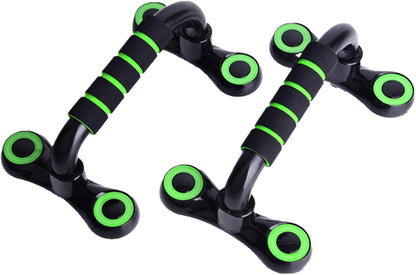 Push Up Bar, Outdoor Workout Gear, 9.06 x 5.51 x 4.33 Inches Adjustable & Ergonomic Design, House Wellness Gym Stands for Home Fitness, Outside Planks, and Calisthenics Bodyweight