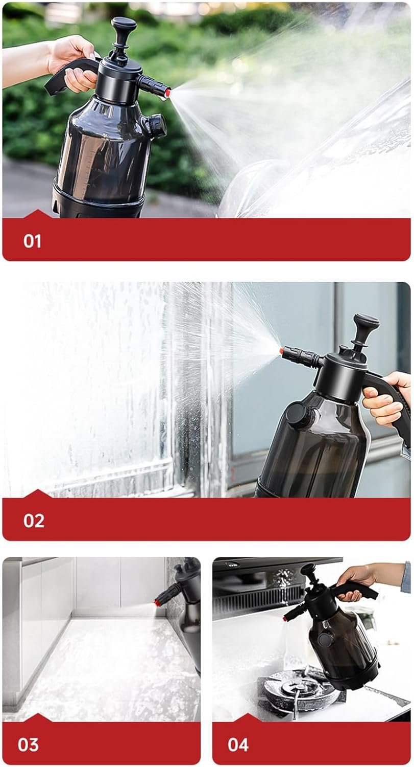 Car Wash Foam Sprayer, Garden Hose Sprayer, 14.17 Inches Adjustable Watering Can with Quick Connect for Auto Detailing, Winter Vehicle Care, RV Cleaning and Outdoor Washing