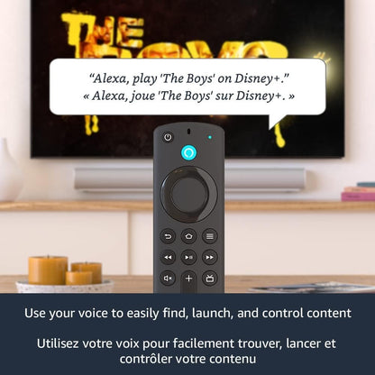 Amazon Fire TV Stick 4K Max streaming device, Wi-Fi 6, Alexa Voice Remote (includes TV controls)