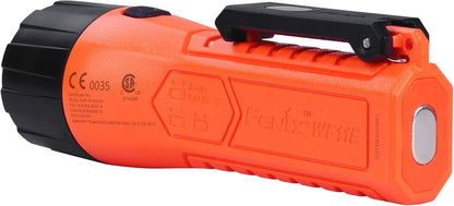 Fenix WF11E 200 Lumen Led Torch with 185m Beam with 50000hrs Lifespan – IP67 Waterproof Tactical Flashlight with 3 Brightness Levels Explosion-Proof Emergency Torch Light (Orange)