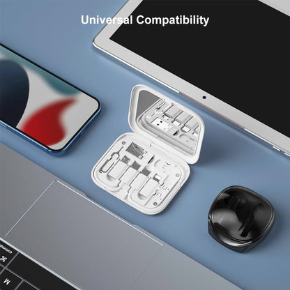 USB-C to USB Adapter, USB C Male Cable Box Contains Makeup Mirror/USB C Cable/Micro USB to USB C/USB A to USB C, Cell Phone OTG Adapters for iPhone 14/15, Google Pixel, Samsung Galaxy