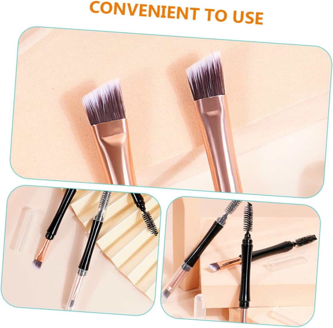NIYANGLE 10Pezzi Sopracciglia Kit Forniture Per Occhi e Sopracciglia Accessori Per Makeup