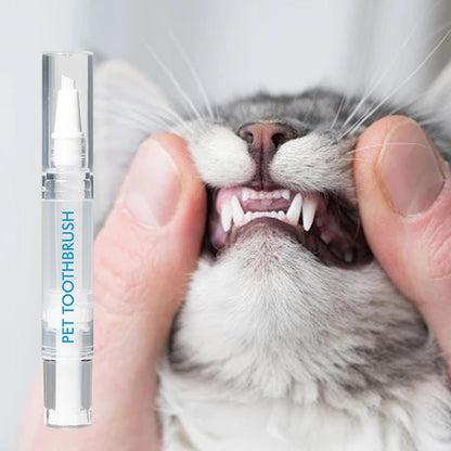 Pet Toothbrush Pen, Dog Toothbrush Pen, Cat Toothbrush Pen, Pet Hygiene Pen, Compact Pet Toothbrush, Pet Oral Care Pen, Soft Bristle Pet Toothbrush, Ergonomic Pet Toothbrush