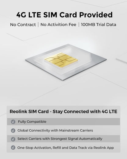 REOLINK 5MP 4G LTE Cellular Security Camera Outdoor, 360° Pan-Tilt, Sim+32GB SD Card Included, Wireless Solar Powered, Color Night Vision, Smart AI Detection, Go PT Plus+Solar Panel, Updated Version