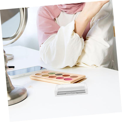PACKOVE Magnet Box Empty Box Magnetic Eyeshadow Palette Empty Eyeshadow Organizer Eye Shadow Box Transparent Makeup Case DIY Accessory DIY Cosmetic Pallet DIY As