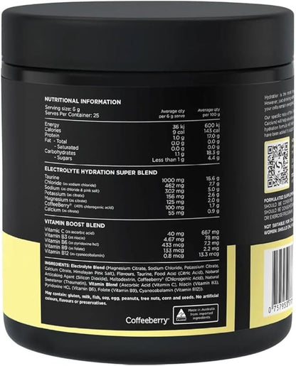 Switch Nutrition Hydrate 25 Serves Mango Passionfruit