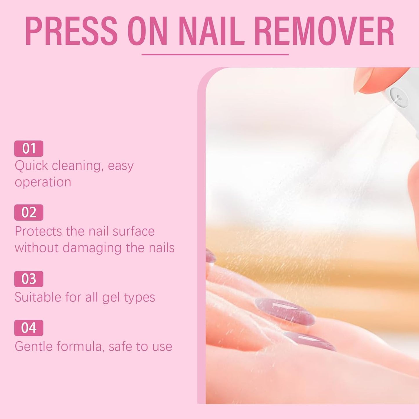Nail Care Oil and Nail Remover, Nail Remover and Nail Oil for Nail Care, Remove Gel Nails Easily, Smoothes and Strengthens Nourishing Nails