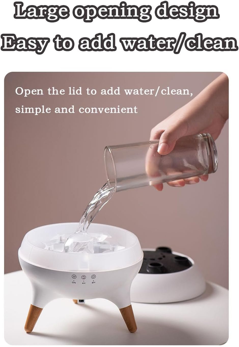 Jellyfuser Humidifier, Jellyfuser – The Dreamy Jellyfish Humidifier & Aroma Diffuser, With Remote, 7 Colors Led Lights, Ultra-Quiet, As Humidifiers, Essential Diffuser, Night Light