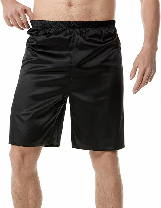 Star Boy Uomo Estate Fitness Sport Tempo Libero Tinta Unita Nero Singolo Strato Pantaloncini per Uomo Tech Mens Pantaloni, Nero , M