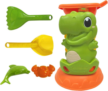 Iouyjiu Sandbox Play Game, Outdoor Water Park Toys, Pool Party Sand Toys with Sturdy and Safe Materials for Outdoor Activities and Exploration in Toddler, 1 Set