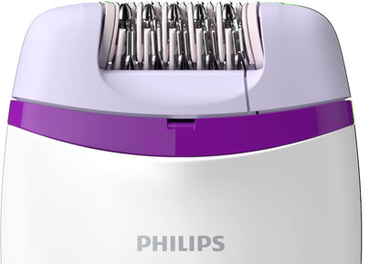 Philips Satinelle Essential Corded Compact epilator with Bikini Trimmer, BRP505/00