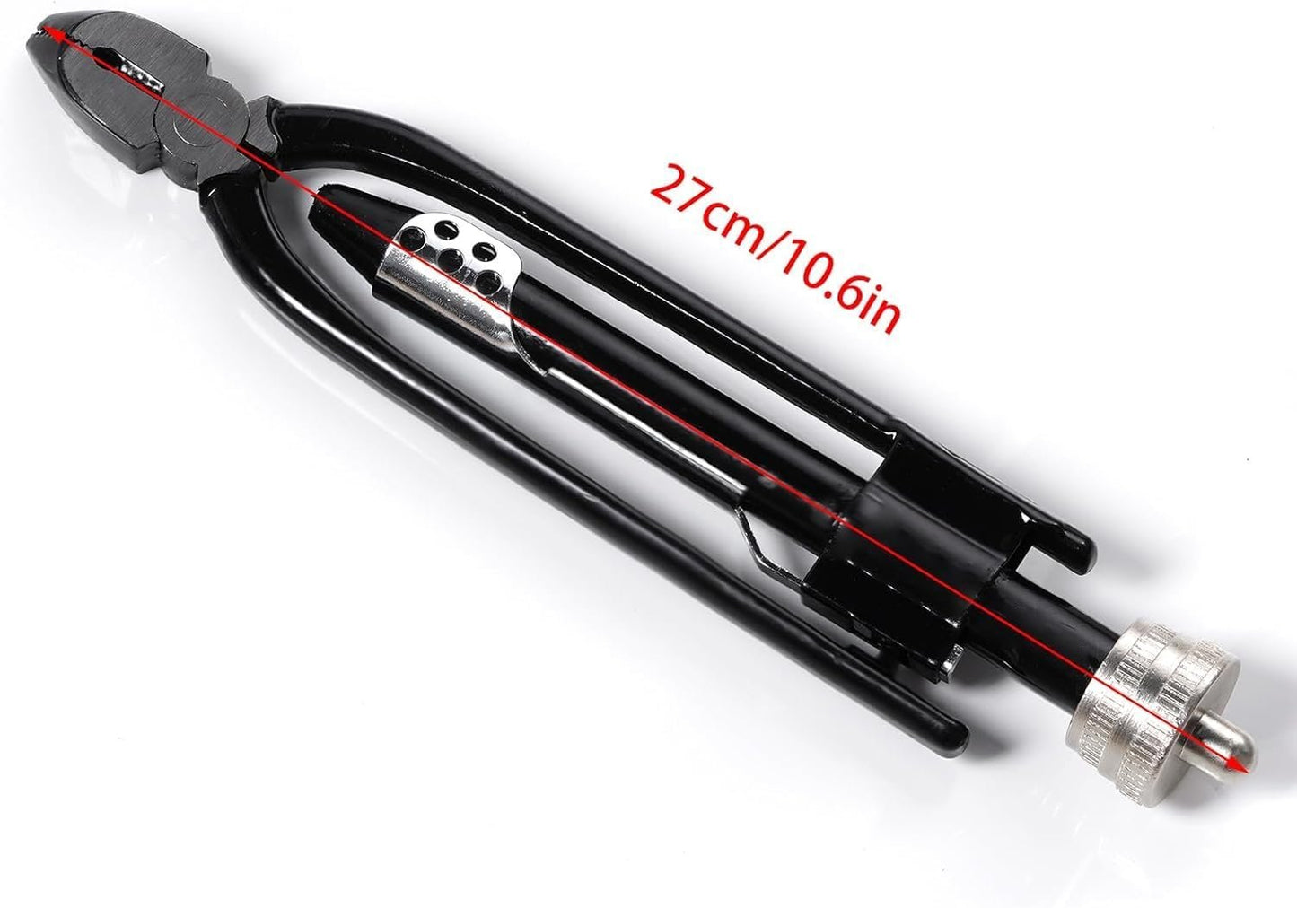 Safety Wire Pliers, Wire Twisting Tool Lock Wire Pliers with 25' Stainless Steel Wire, Heavy Duty Wire Twisting Tool for Aircraft Machinery Vehicles (9 Inch)
