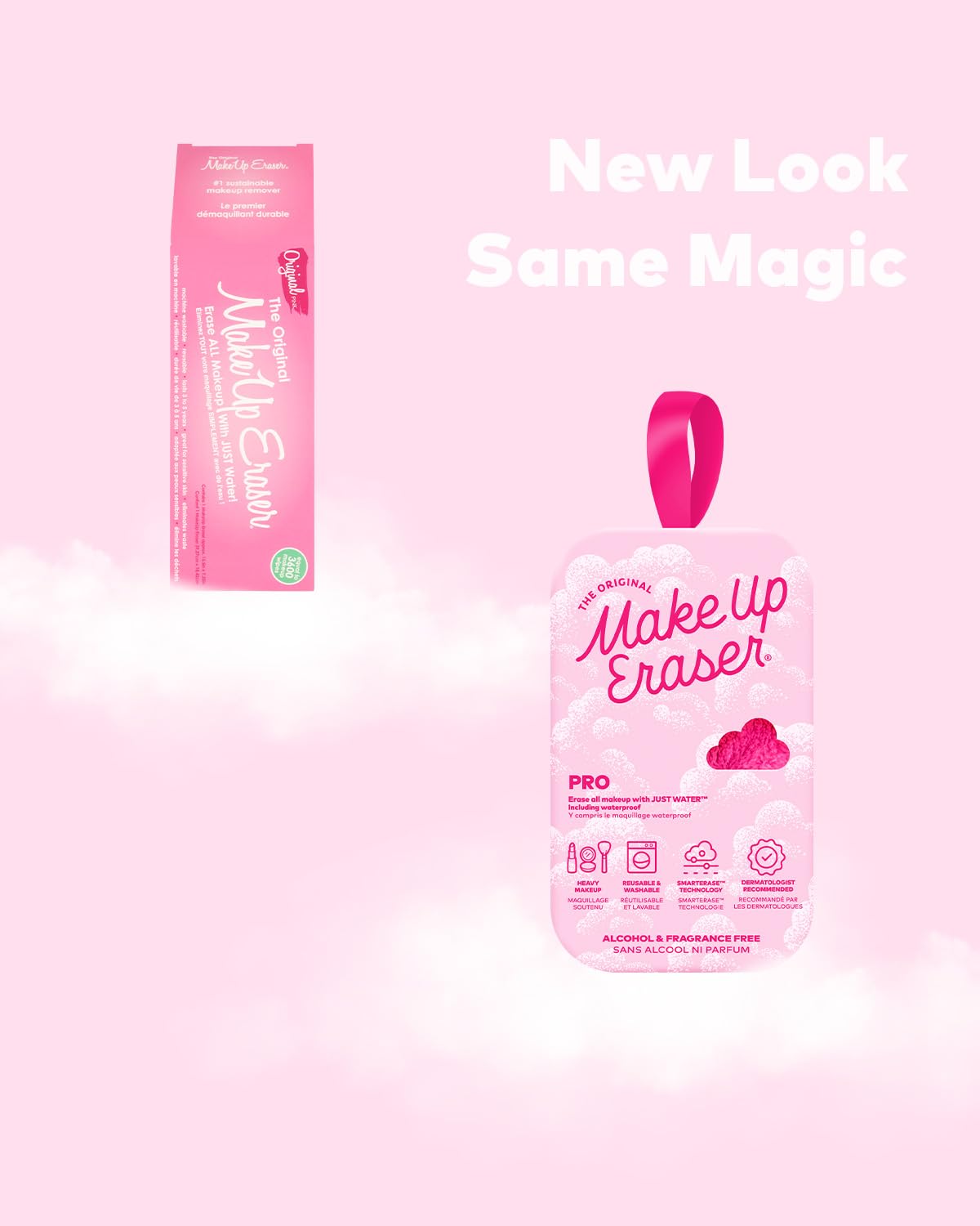 The Original MakeUp Eraser PRO, Effortlessly Remove All Makeup Using Only Water, Including Waterproof Mascara, Eyeliner, Foundation, Lipstick, Sunscreen