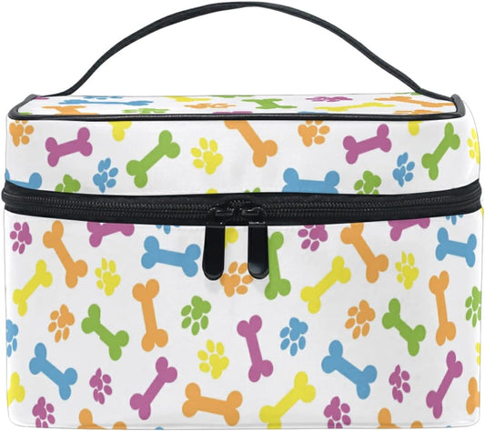 Gift Cartoon Cute Dog Cat Travel Beauty Case Women Cosmetic Bag Makeup Makeup Bag Makeup Organizer Girl, Cute Funny