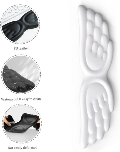 Angel Keyboard Wrist Rest for Office and Gaming, Use Ergonomic Wrist Rest Keyboard Desk Support Laptop Support Arm Computer Enthusiasts,