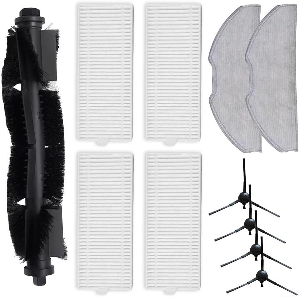 Cleaning Essentials Bundle per aspirapolvere Tapo RVA100, RV10, RV10 Plus, RV30, RV30 Plus, include spazzola principale e altro
