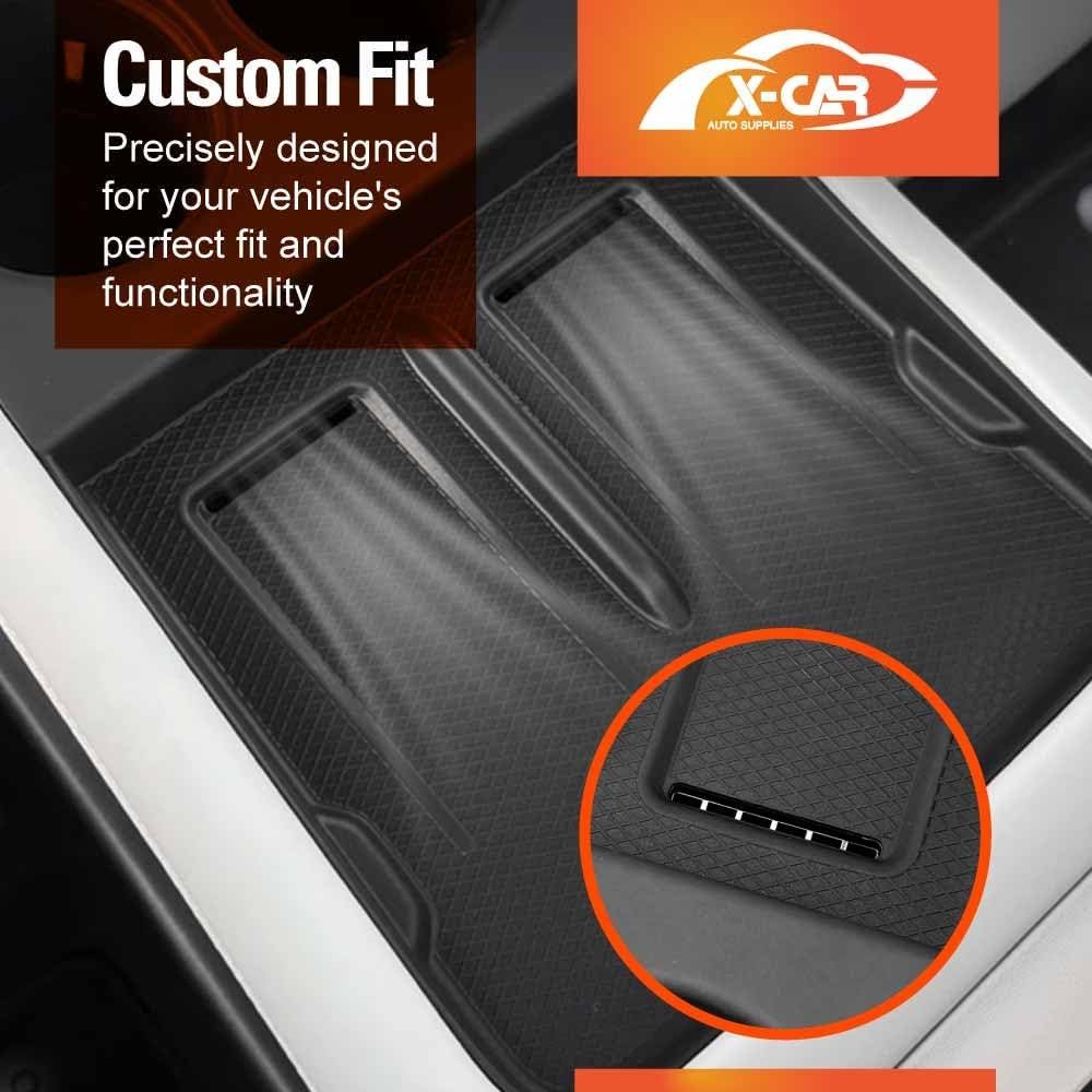 X-CAR Centre Console Organizer Tray Set for Xpeng G6 2024-Onwards Armrest Storage Box Cup Holder Car Interior Accessories