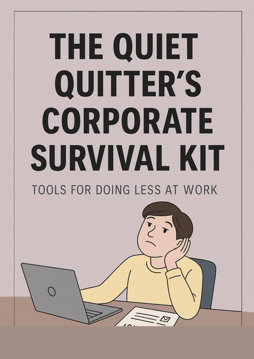 The Quiet Quitter’s Corporate Survival Kit: Tools for Doing Less at Work