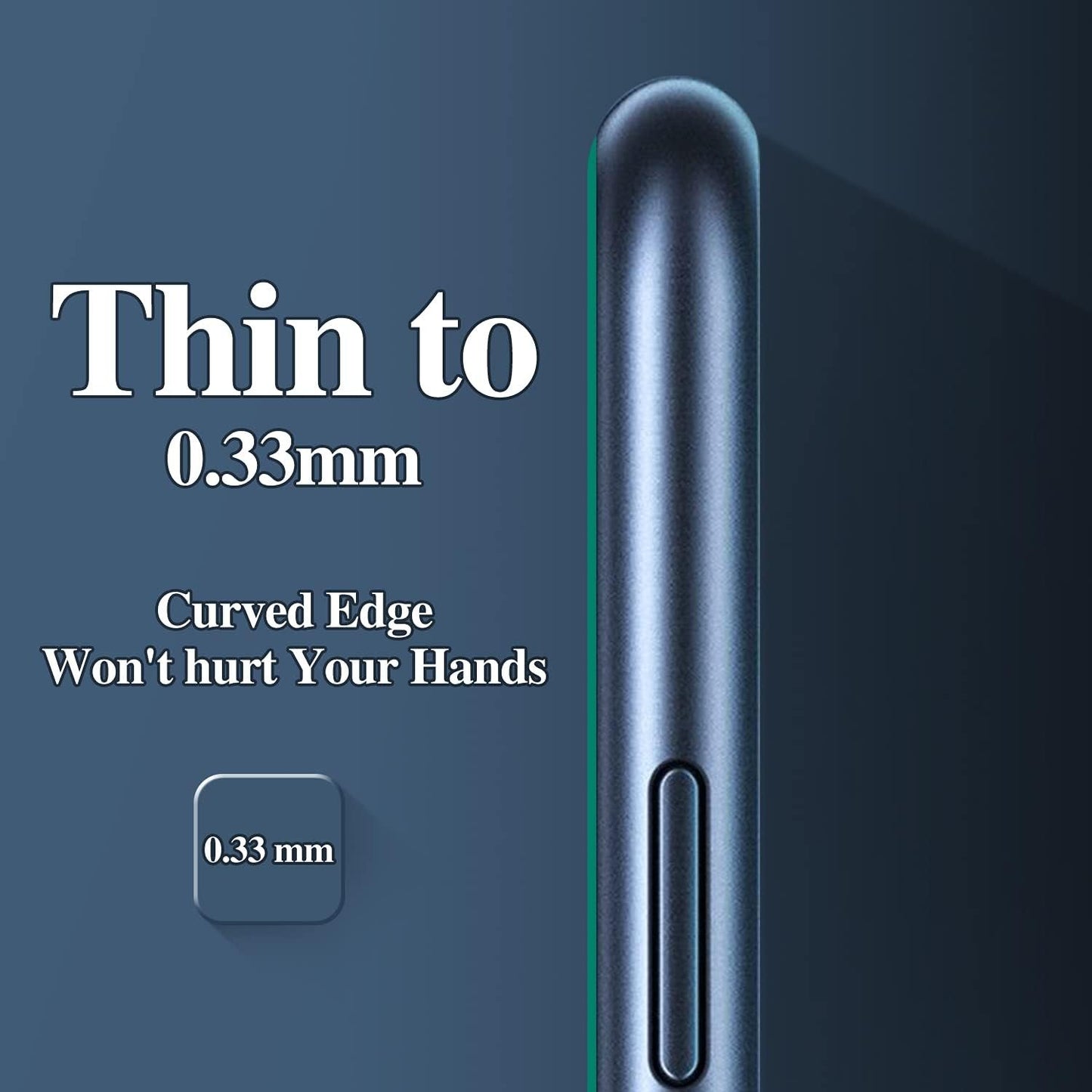 [3-Pack] Kesuwe Screen Protector For Samsung Galaxy A8 2018, A530 Tempered Glass, 9H Hardness, Anti-Scratch, Case Friendly, Easy to Install