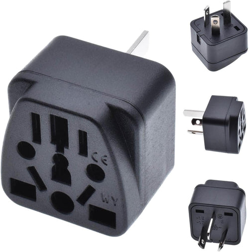 Travel Plug Adapter - UK Au 3 Socket Charger Adapter | Electronic Device Charging Accessories for Travel, Business Travel, Australia. Bseid