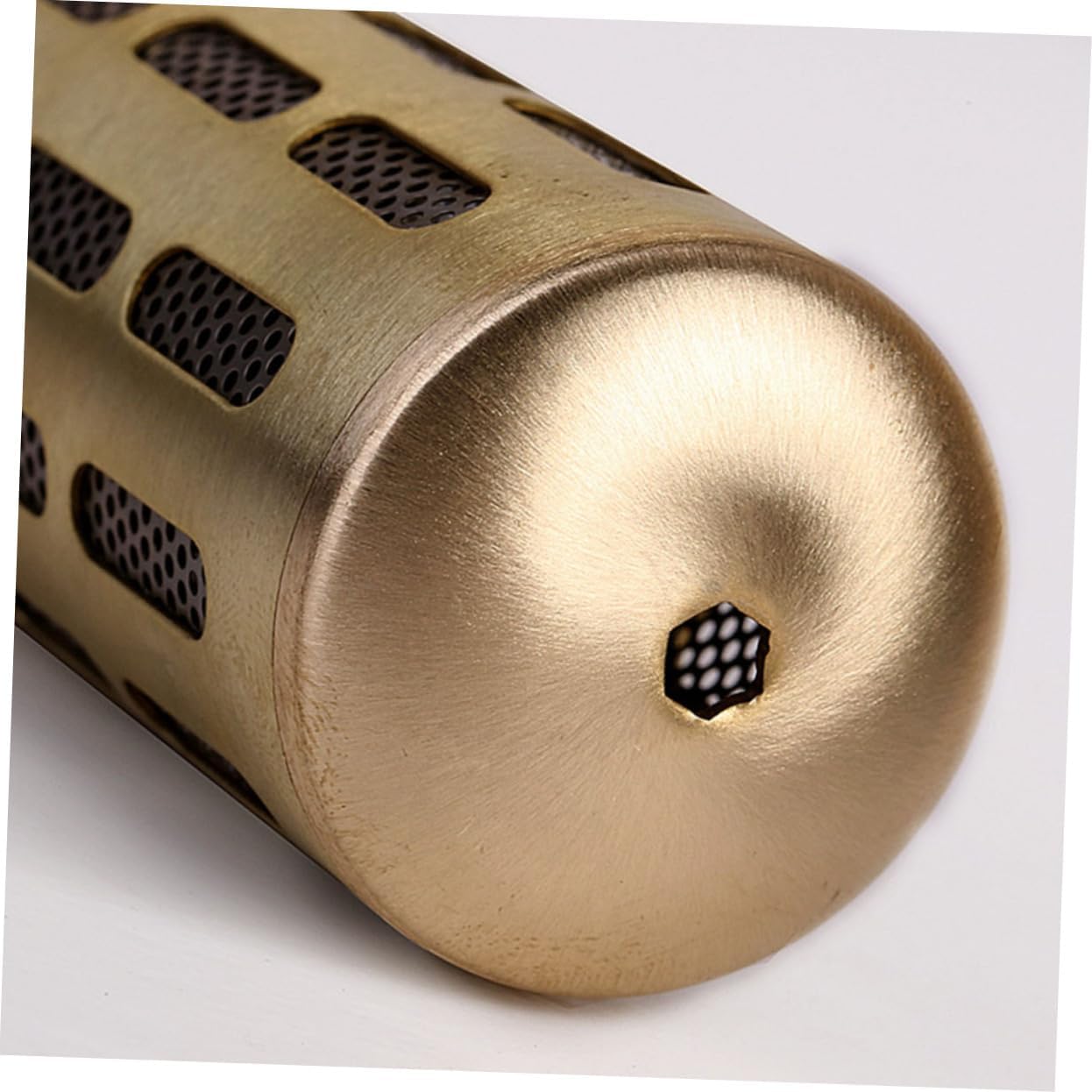 BIUDECO Brass Moxa Roller Stick for Moxibustion Massage Burner Enhance Balance Body Functions Portable