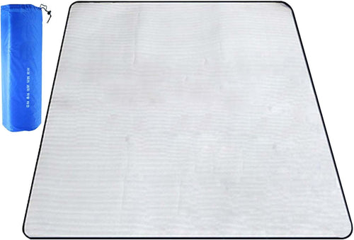 Foil Tent Mat, Portable Floor Mat, Waterproof Picnic Blanket, Aluminum Camping, Outdoor Hiking Gear, Climbing Carpet, Insulated Ground Sheet for Travel 78.74x78.74 inches