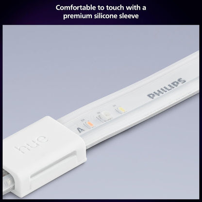 Philips Hue Indoor 5M (16 ft) Smart LED Solo lightstrip Base Kit - 1 Pack - Control with Hue App - Works with Alexa, Google Assistant and Apple HomeKit