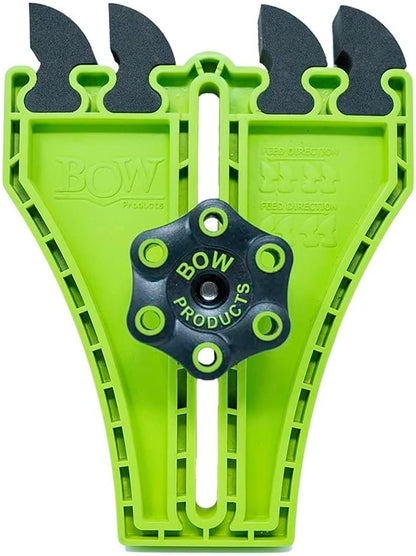 BOW Products Portable Saw Featherbaord FP5 - Featherboard for Tables Saws, Contractor Saws or Smaller Table Surfaces - EVA Feathers that Reduce Kickback - Woodworking Tools and Safety Accessories