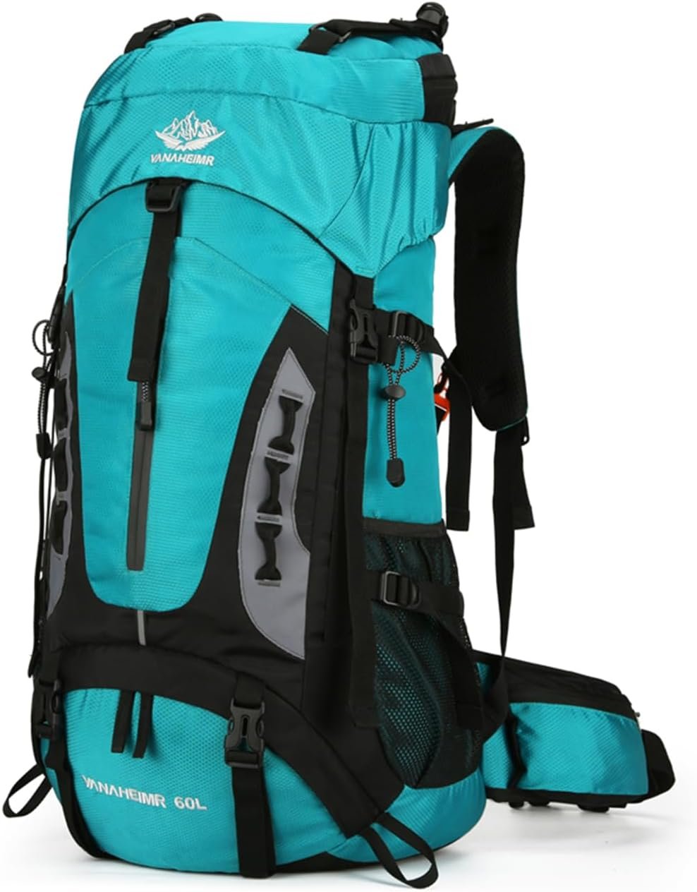 Hiking Backpack,HXDream Outdoor Sport Daypack Travel Bag,60L Travel Backpack with Rain Cover,Suitable for mountaineering, camping, tourism