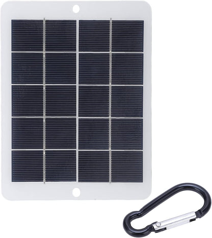 3W 5V Solar Charging Panel Monocrystalline Silicon Solar Charger LED Light Mobile Power