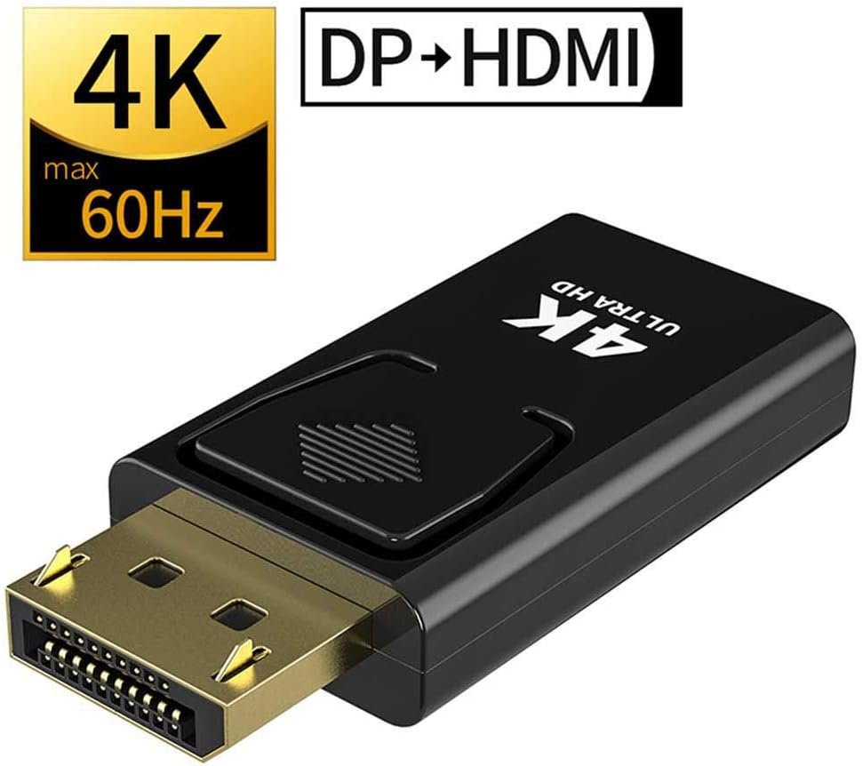 DP DisplayPort Male to HDMI Female 4K Adapter Cable Converter for PC TV Projector