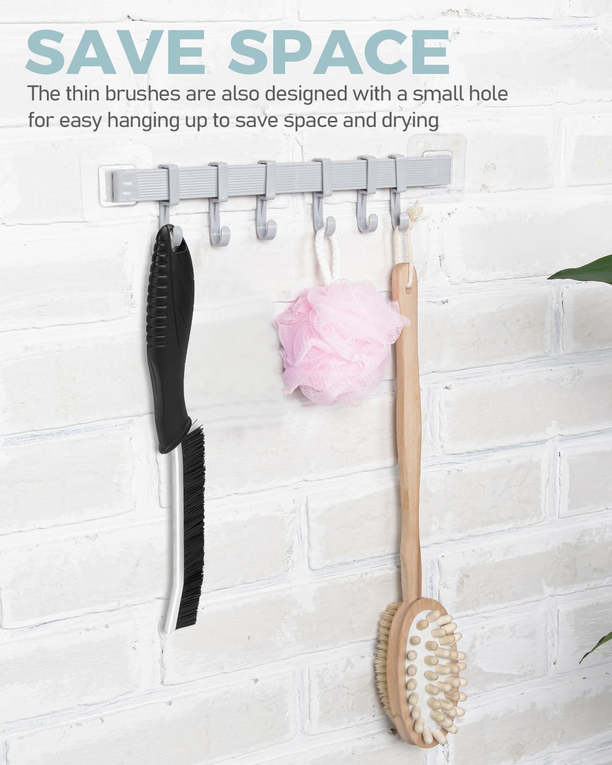 SXhyf Cleaning Brush - Hard Bristle Crevice Cleaning Brush, Multifunctional Gap Cleaning Scrub Brush, Cleaning Tools for Household Use, Home, Kitchen, Bathroom, Window, Vehicle, Faucets, Toilet, Grout