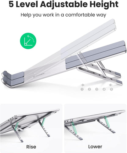 UGREEN 40289 Foldable Laptop Stand (Silver)