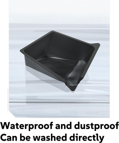 Tesla Model 3 Y Trunk Side Storage Bins Set of 2. Sturdy, Waterproof, Adjustable and Easy to Install,Normal-Modely