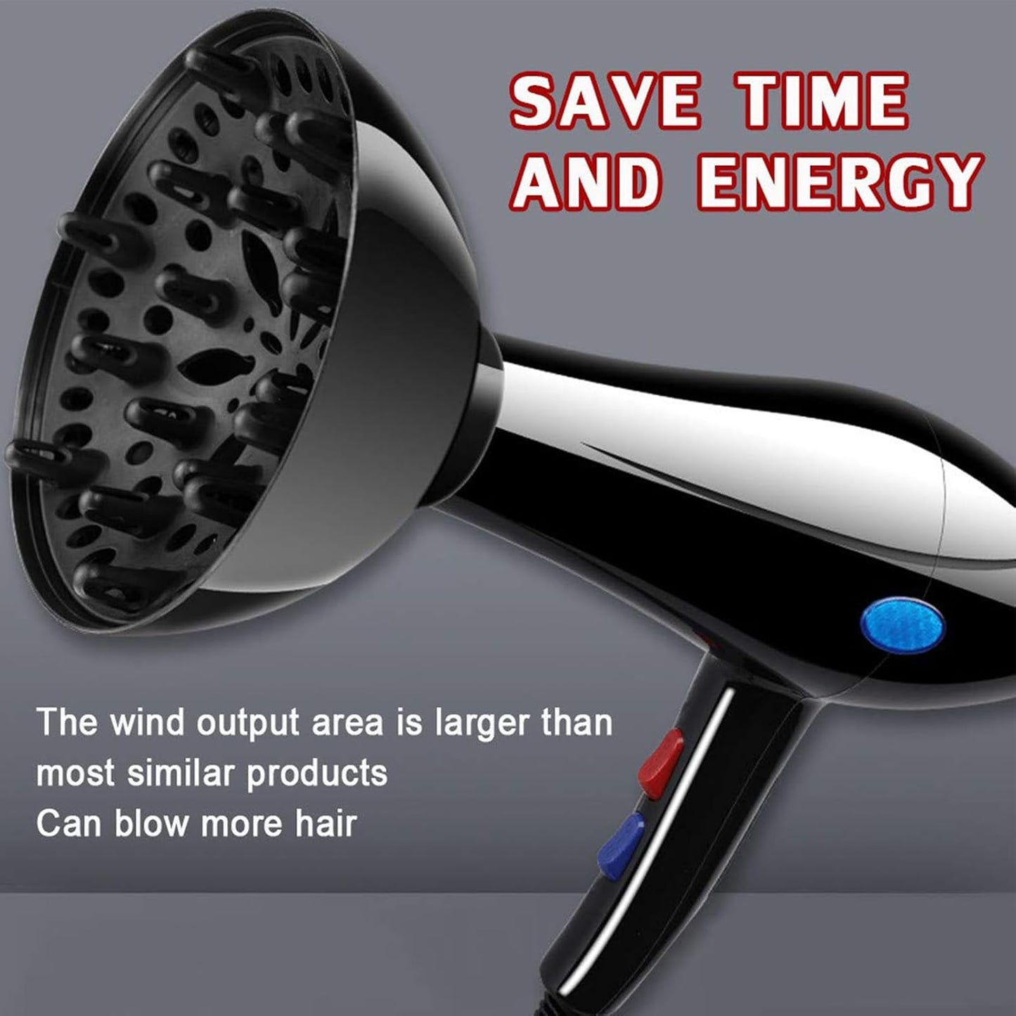 Universal Hair Diffuser Hair Dryer Accessories Suitable for 1.4-2.6 Inch Adjustable Hair Dryer Diffuser Professional Styling Tool Hair Diffuser for Hair