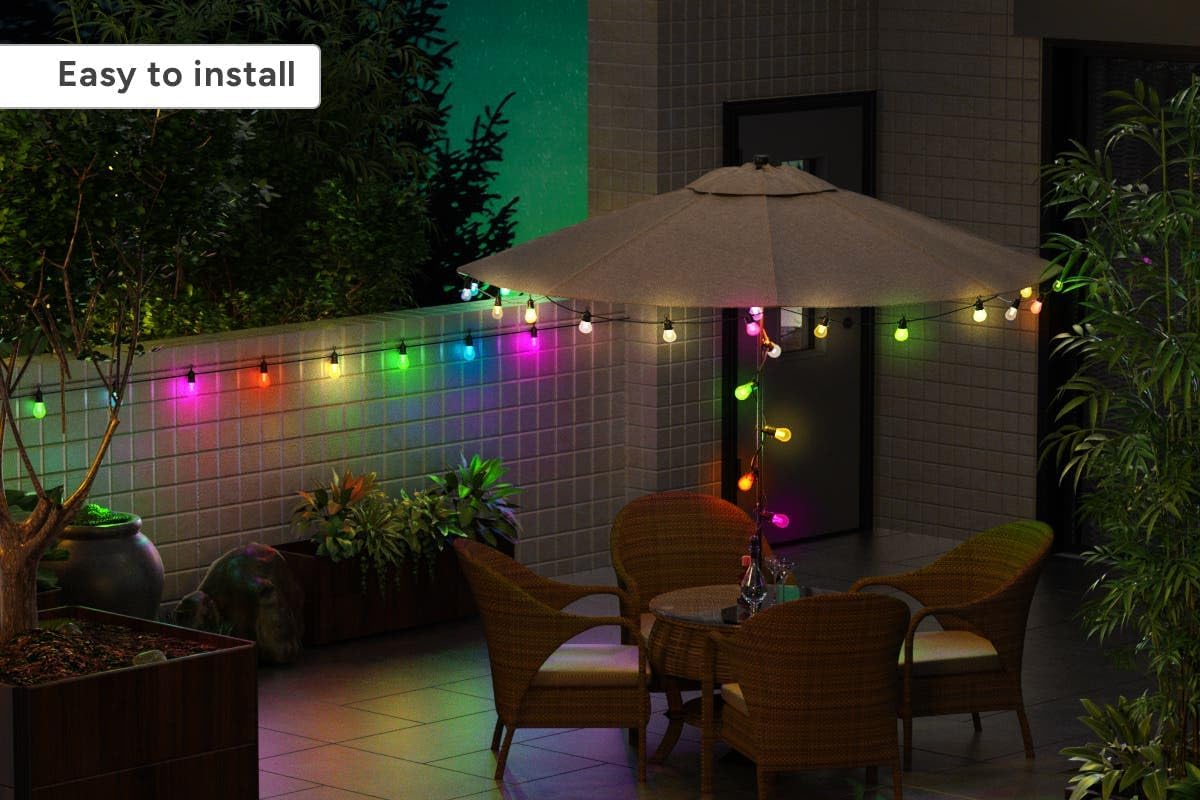 Kogan SmarterHome™ RGBICW Festoon Lights (15m) - KASMFSTN15A