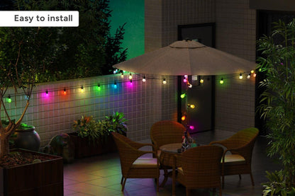 Kogan SmarterHome™ RGBICW Festoon Lights (15m) - KASMFSTN15A