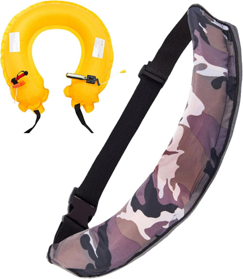 Adults Flotation Belt, Life Vest Belt Pack, Fits Men & Women Lightweight Design, Adjustable Reflective Safety Tool for Outdoor Fishing, Kayaking, Paddleboarding and Survival Aid