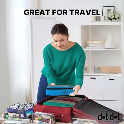 Dot&Dot Medium Packing Cubes for Travel - 4 Piece Luggage Accessories Organizers