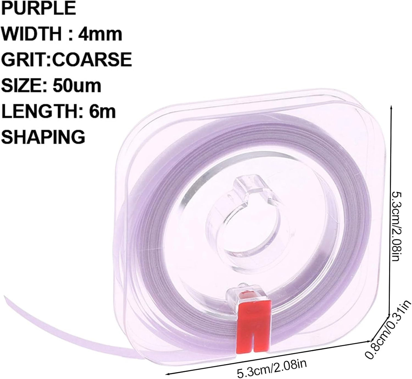 Teeth Polishing Strips, 6 Meter Abrasive Finishing Strip, Resin Tooth File, Oral Care Sanding Tool, Teeth Grinding Cleaner, Effective Oral Hygiene Accessory, 2.09x2.09x0.31 inches