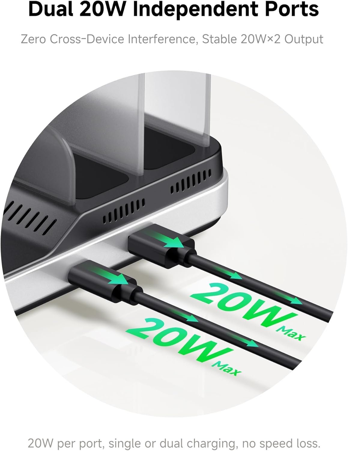 SwanScout Wireless Charger for Apple, 5 in 1 Charging Station for Multiple Devices, for iPhone 16/15/14/13 Series, for Apple Watch Ultra 2/10/9/8/7/6, for AirPods/iPad/Tablet/Switch, SwanScout 901M