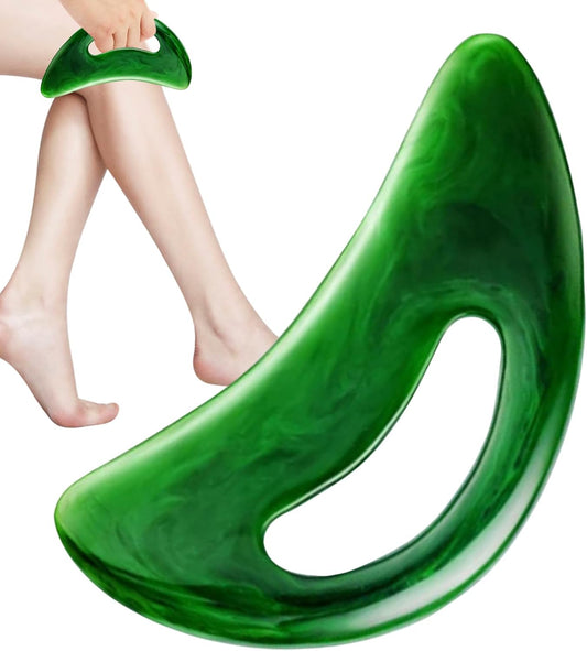 Body Massage Tool - Resin Hollow Design Muscle Scraper - Portable Physical Massage Tools for Body Enhanced Recovery Discomfort Relief
