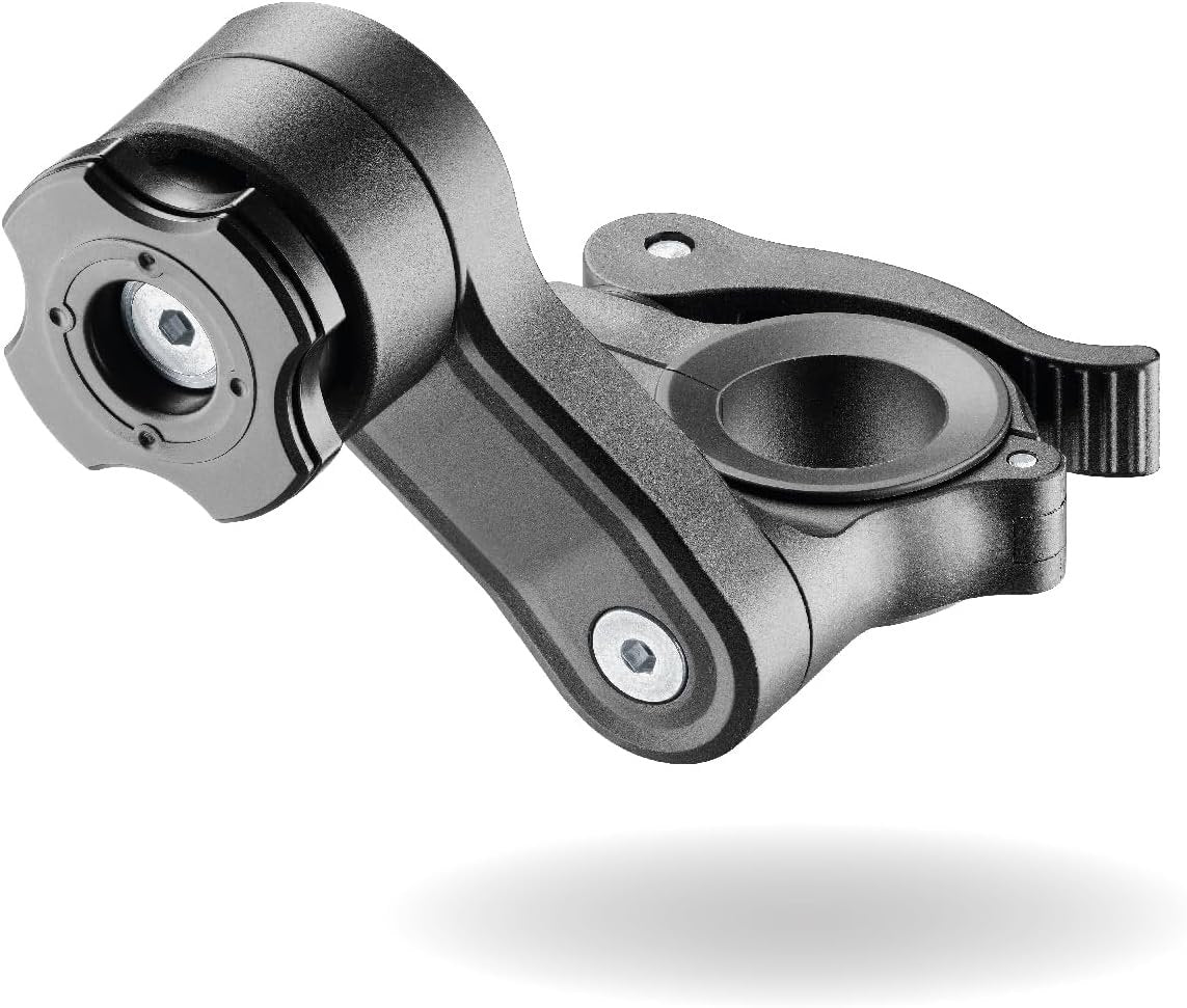 INTERPHONE - Aggangio Manubrio Moto - Supporto da Manubrio per Smartphone dotati di Custodie QUIKLOX - Sistema di Supporto Cellulare per Moto - Universale e Modulare - Aggancio Sgancio Rapido