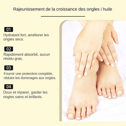 Nail Growth Oil, Nail Strengthener, 0.47 x 4.92 in Professional Cuticle Care, Fast Nail Growing, Deep Hydration, for Healthy, Strong, Faster Nail Growth, Daily Nail Care