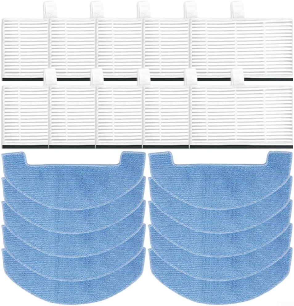 Per Lubluelu's Essential Cleaning Pack Filtro & Mops progettato per massimizzare la pulizia della tua casa